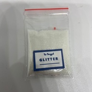 PUTIH Glitter 3gr White White Premium Powder Slime Kids Nail Art Gliter Ombre Powder Bling Resin Twi