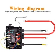 X3Winch Solenoid Relay Control Contactor Box for Electric ATV UTV Winch 12V