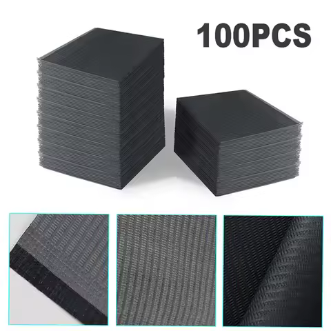 100pcs Black Disposable Waterproof Tattoo Clean Pad Tattoo Bibs Table Covers Clean Pad Patient Denta
