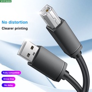 USB2.0 Print Cable USB A Male to B Male Printer Cable Square Interface Adapter Wire