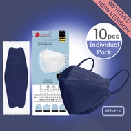 Navy Blue [Ready Stock] 4 ply 3D Korean Mask Disposable KF94 Face Mask BFE99% [Medeis x DAMAH]