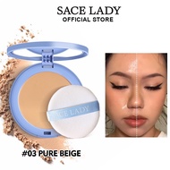 SACE LADY Oil-control Compact Powder Foundation Waterproof Matte Face Powder