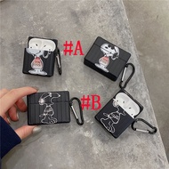 Casing for Airpods Pro Airpods 3 gen3 Airpods 2 Cartoon Snoopy Silicone Case