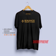 Binance Smart Chain Crypto T-Shirt Crypto Trading Coin BNB Shirt Morepheme T-Shirt/