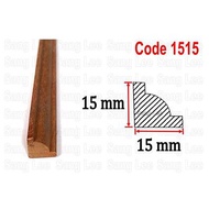 Code 1515 Wood Moulding Wainscoting Decoration Bingkai Kayu Frame