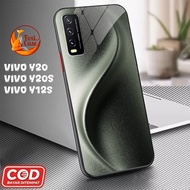Softcase Vivo Y20 Casing Vivo Y12S Y20S Vivo V2026 V2033 V2042 V2029 V2029 Glossy Case - Shiny Glass
