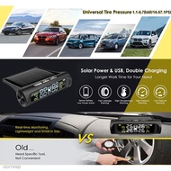🚗🎁◈ↂ﹊ReadyStock Ettro🔥TPMS Multi Color Screen Tire Pressure Monitor System Solar Wireless LED Display Tayar Checking