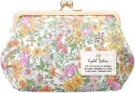 กระเป๋ากระเป๋าเครื่องสำอางค์ Sanrio กระเป๋าแต่งหน้าลายดอกไม้แบบเสรีภาพทำในประเทศญี่ปุ่น [Cyaleel Yah