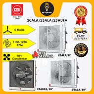 KDK 20ALA [20cm/8"] /25ALA [25cm/10"] WALL MOUNTED PROPELLER / VENTILATING FAN KDK EXHAUST FAN 排风扇 抽