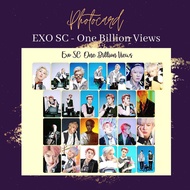 Exo-sc ERA 1 BILLION VIEWS PHOTOCARD