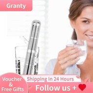 Granty Stainless Steel Hydrogen Alkaline Water Stick PH Alkalizer Ionizer Mineral Purifier Filter