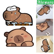 [Kloware] Capybara Bath Rug Anti Slip Bath Tub Floor Carpet Mat Bathtub Rug