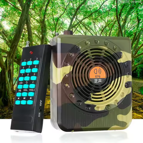 E76 Remote Remote Control Amplifier Decoy Calling Speaker Professional Small Size Sound Amplifiers H