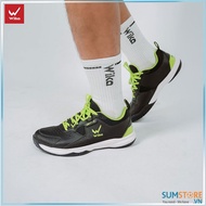 Giày Thể Thao Nam Nữ Wika Maru Đen - Giày Thể Thao Đa Năng Và Tiện Dụng