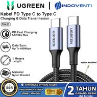 UGREEN USB Type C to C 5A Charger Cable 100W - 240W PD Fast Charging Data Cable For iPad Pro Samsung