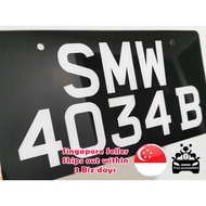 Car License Plate (Arcylic) for Bike Rack / Normal Use