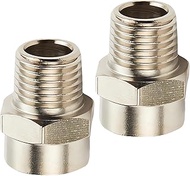 Reducer Brass 1/2 Inch Male x 3/4 Inch Female Thread, Reducing Extension Brass 1/2 Inch Male Thread 