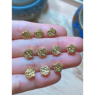 Apricot Blossom Charm size 8mm - 10 Kara gold, sturdy and durable - KJ ️ - Kent Jewelry 1