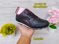 SEPATU SEKOLAH ANAK SD SMP SMA SIZE 37-40 - SEPATU ANDO PRODIVA - SEKOLAH HITAM - SNEAKERS ANAK PERE