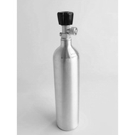 [Local Stock] CO2 Aluminium Tank 1L/2L/3L/4L Carbon Dioxide Tank for Planted Aquarium Accessories