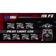 SRL115 FI LAGENDA 115 FI ENKEI VISS COLOR LED FRONT SIGNAL ASSY PILOT LAMP MATA GABAN LAMPU DADA
