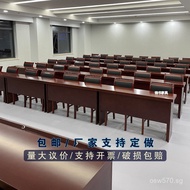Double Conference Table Training Room Combination Long Table Three-Person Party Building Room Table 