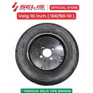 SELIS - 10 Inch 100/ 90-10" Universal Electric Motorcycle Rims | Bromo Bromo Bromo