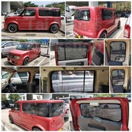 日產 Cube Z11 Z12 系列全車濾光窗網太陽擋