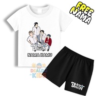 Dhot children's t-shirt and pants set 4G GangDesign free name - Children's t-shirt set with free nam