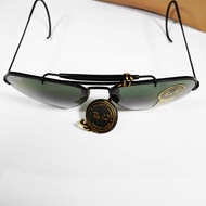 Kacamata Hitam RayBan BL Original USA Outdoorsman Black Size 58