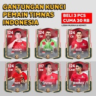 GANTUNGAN INDONESIAN NATIONAL TEAM KEYCHAIN / INDONESIAN NATIONAL TEAM PLAYERKeychain ACRYLIC/ Keych