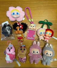 正貨 Pop Mart Crybaby Labubu jokebear 底褲兔 openchu usagi 鎖匙扣 keychain 公仔 八達通卡套 popmart