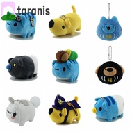 TARANIS Bugcat Pendant, Blue Cat Toy Multiple Style Bugcat Capoo Keychain, Lovely PP Cotton Keyring 