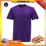 Jersey Tshirt Baju Kosong Microfiber Round Neck Short Sleeve Tshirt Plus Size(XL - 4XL)