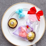 三八婦女節禮物 活動贈品 泰迪熊香皂+金莎巧克力小禮物包