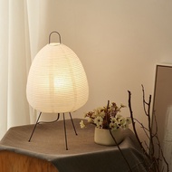 Japanese Style Noguchi Yu Paper Lamp Akari Akari Silent Style Table Lamp ins Art Influencer Bedroom 