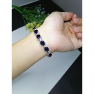 Moissanite Diamond Bracelet AU750 Inlaid 莫桑钻手链AU750 镶嵌