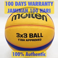 100% Authentic Molten 3x3 FIBA Approved Libertria Basketball B33T5000 B33T2000 Official Size