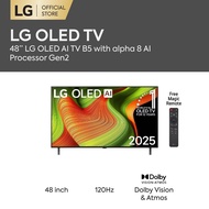 48 inch LG OLED AI TV B5 120Hz Dolby Vision & HDR10 4K UHD (2025)