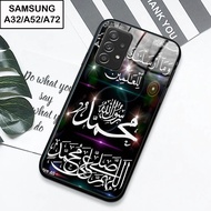 Softcase Glass Kaca Samsung A32 A52 A52S A72 - J115 - Casing Hp - Pelindung hp Samsung A32 A52 A52