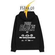 ผ้าฝ้ายแท้ เสื้อแจ็กเก็ต มีฮู้ด ลาย TEAM BLACK Manhwa Jinx Joo Jaekyung M-3XL S-5XL