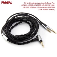 FAAEAL 1.5m/1.9m Headphone Upgrade Cable Stereo Aux Cord Line For Hifiman Sundara/Ananda/HE4XX HE560