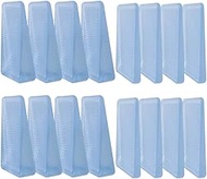 LELE LIFE 16Pcs Table Shims, 2 Heights, Flexible Stackable Furniture Leveling Shims Level Wedge, Wed