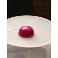 BATU BERYL MERAH DELIMA RED BERYL BIXBITE 4.10 CARAT CABOCHON CUT NATURAL GEMSTONE