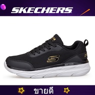Sketchers สเก็ตเชอร์ส รองเท้าผู้ชาย Men Slip-Ins Holmgren Shoes - 204809-BLK Air-Cooled Memory Foam 