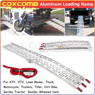 Motorcycle Truck Heavy Duty Ladder Aluminum Folding Loading Ramp Kit For Trailers Pickup Truck Car T