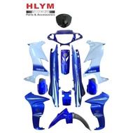Y125ZR BIRU GP COVER SET 100% ORIGINAL HLYM SIAP TAMPAL BIRU GP COVER SET