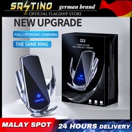 SANTINO Q3 15W Fast Car Wireless Charger For Samsung i Phones Android Infrared Sensor Car Phone Moun