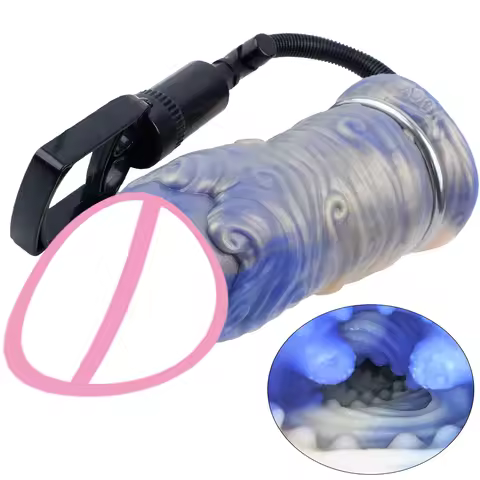 GEEBA Fantasy Monster Onahole Premium Silicone Realistic Pocket Pussy Adult Men Stroker Air Pump Suc