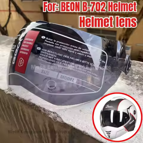 Original BEON B702 Motorcycle Helmet Lens B-702 Flip Up Helmet Lens Helmet Replacement Accessory
